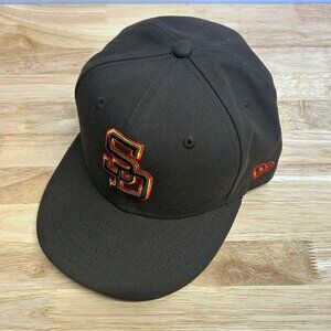 San Diego Padres New Era 59FIFTY Fitted Cap/Hat (Size 7 1/4)
